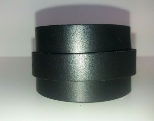 Leather One Strap Wrist Band Brace Support - Gym Weight Lifting Wrap - Various Colours (Black)